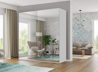 Wardrobe mirror cabinets wood bedroom sliding door wardrobe closet
